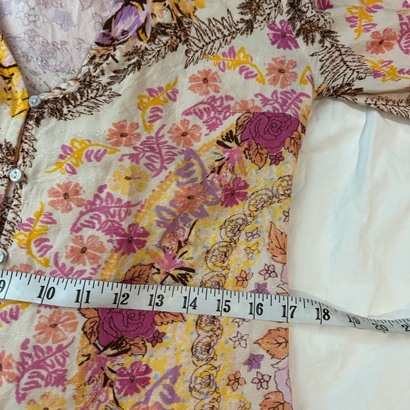 NWOT FREE PEOPLE Marais Printed Maxi Dress XS - Picture 13 of 15